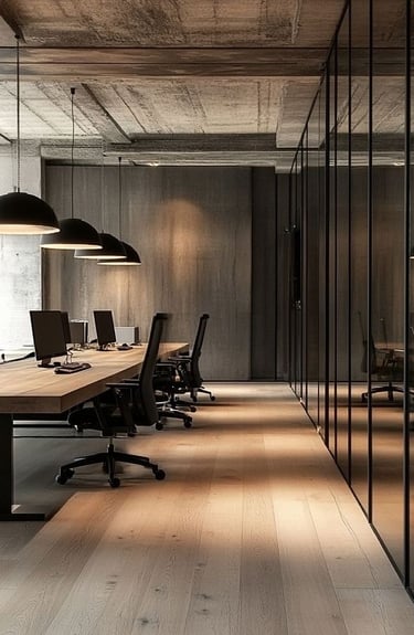 kurumsal kimliğe uygun ofis tadilatı