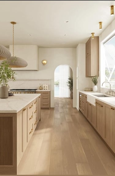 parke döşeme işlemi tamamlanmış yaşam alanı