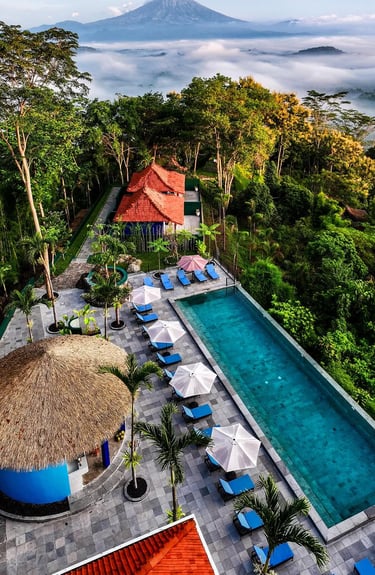 Bali pool tiles