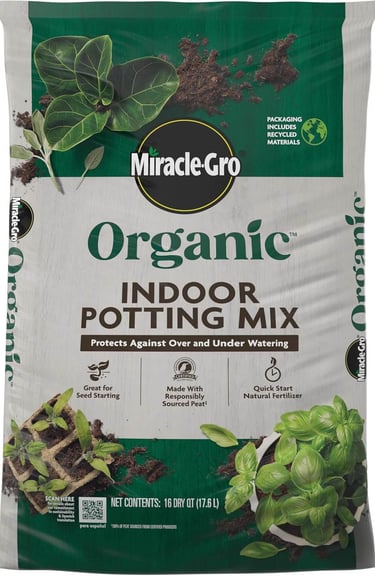 Miracle-Gro Organic Indoor Potting Mix