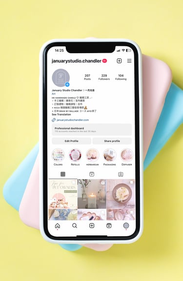 Social media content
