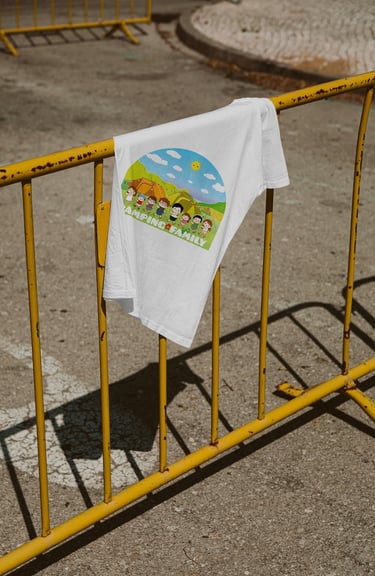 T-shirt design - Camping Family