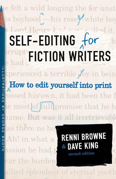 Book cover: Self-Editing for Fiction Writers