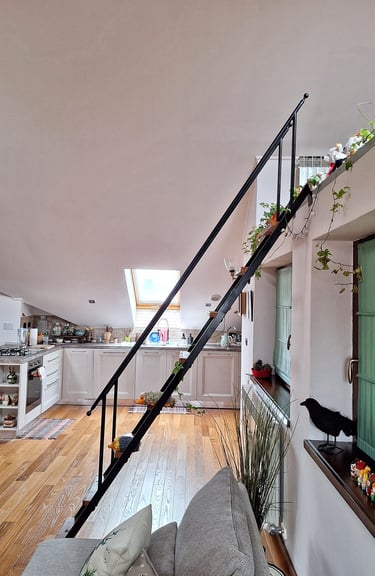 Scale in ferro battuto Valsusa