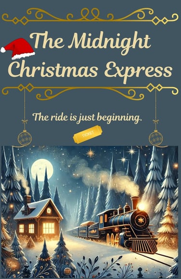 a train is coming up the tracks in the night