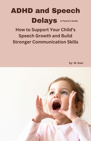 a child's speech and speech bubbles