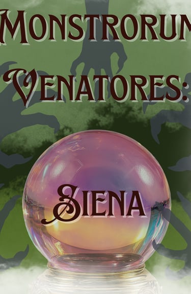 Locandina Monstrorum Venatores - Siena