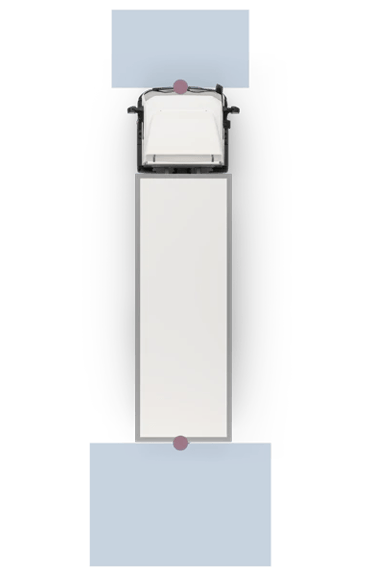 Priekinės ir galinės vaizdo kameros