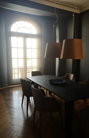 Living moderno y cálido correspondiente a uno de los proyectos de Basenses en Rosario