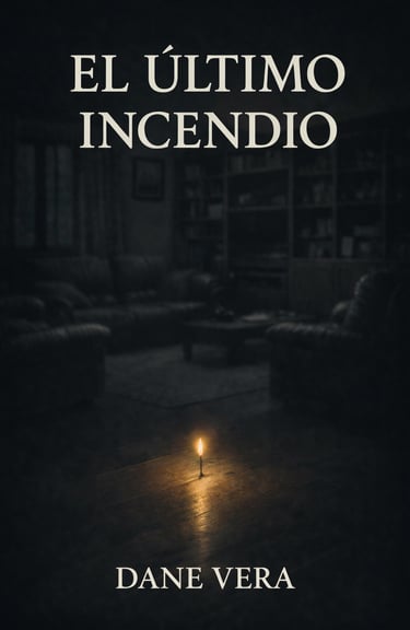 portada del relato de Dane Vera, el último incendio.