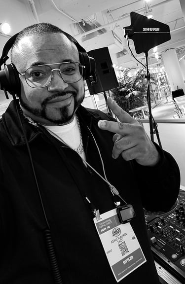 Rico Sanchez Live at Prom Fashion week DJing Ashley Lauren's Runway Show