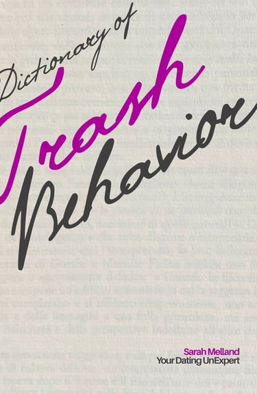 Dictionary of Trash Behavior Book Cover