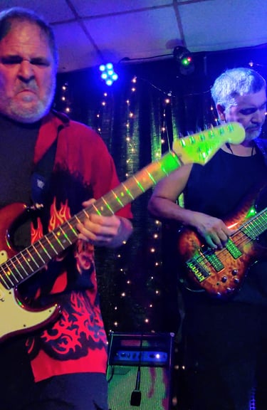 Rippin up the guitar!
