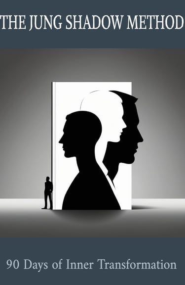 a man standing in front of a door with a shadow of a man