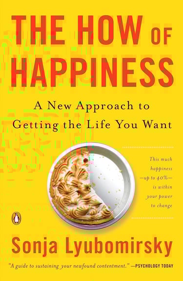 The How of Happiness Book