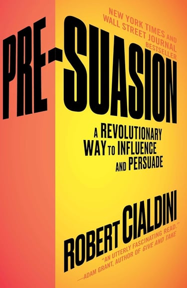 Pre-Suasion Book