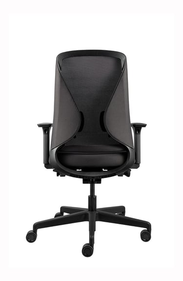 Sensit T150, ergonomic designed, following BIFMA standard, synchron dynamic backrest, armrest adj.