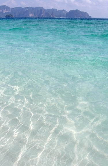 Plage eau transparente Thaïlande 