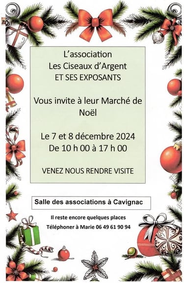 Marché Noel Cavignac 2024
