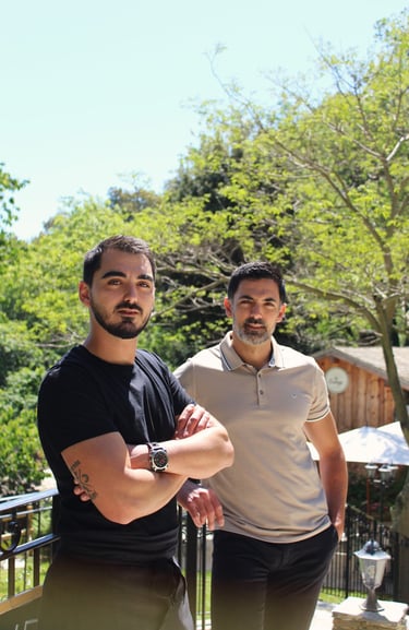 Noé & Quentin, les patrons du restaurant La Grange à Vescovato