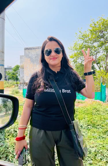 Priyanka Chauhan Founder of Military Brat Defence Academy
