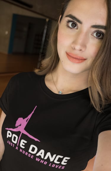 nurse pole dance t-shirt