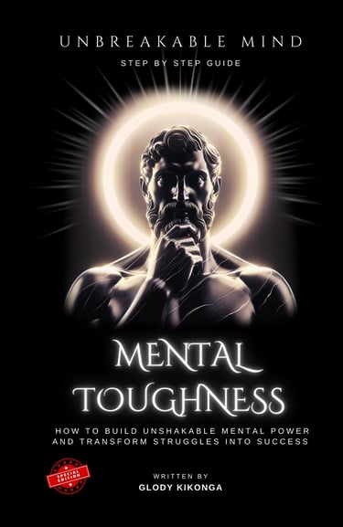 mental toughness book cover by glody kikonga