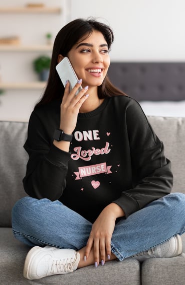 One Loved Nurse Sweatshirt