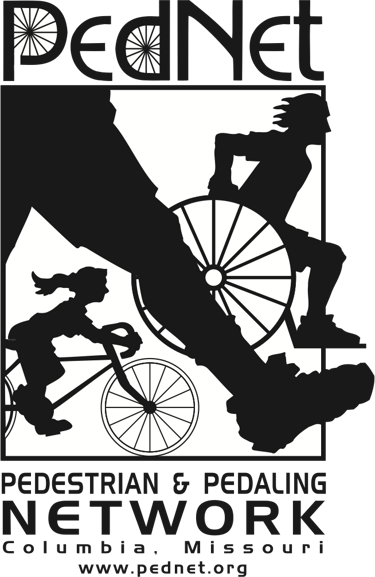 "PedNet (Pedestrian & Pedaling Network)" old logo