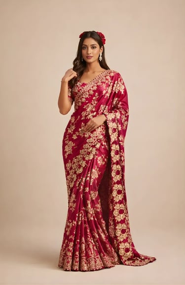 Sharara Saree