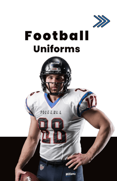 a man in a football uniform holding a football ball