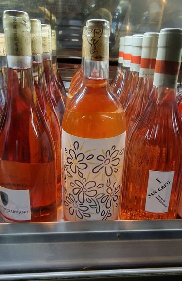 Vino rosato biologico vegan Tasi per wine bar ristoranti enoteche