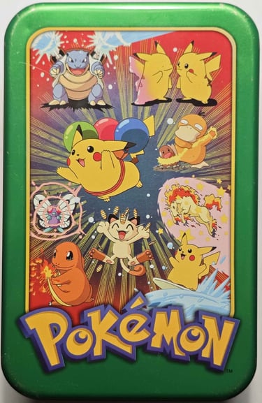 Tin Topps Pokémon series 2 us 7 boosters all pokémon