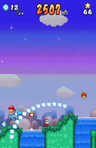 Yoshi's Touch and Go - Bridge Against Fish