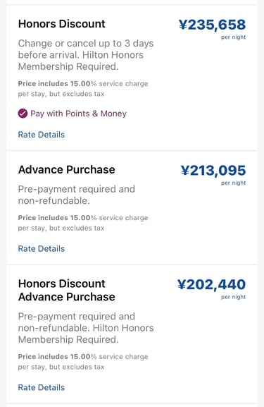 Hilton ซื้อคะแนนแถมโบนัส 100%