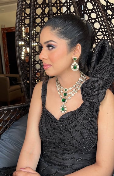 Green Emerald Necklace