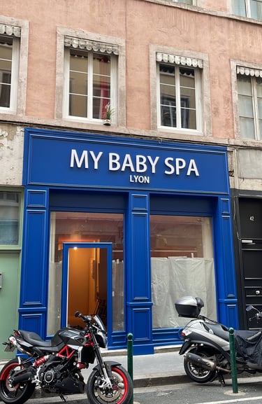 Enseigne sur mesure Lyon 6 - My Baby Spa - AVOSPUB