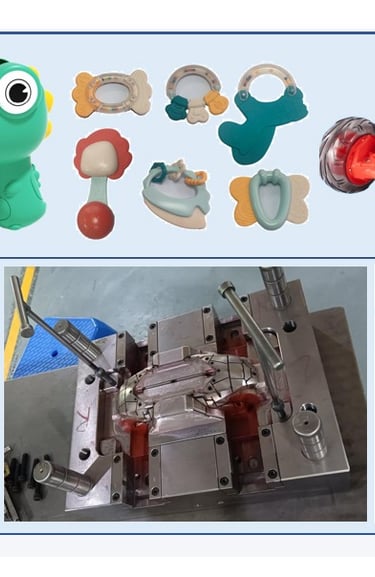 Walkie talkie, early education toys, bubble machine, baby rattles, car model mold manufacturing