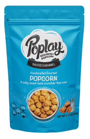 Raya FMCG's Partner Brand Poplay Gourmet Savory and Sweet Popcorn by Wonder Foods for export.