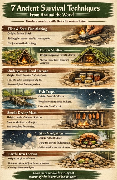  Ancient Survival Techniques Guide