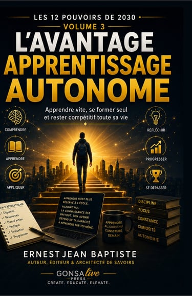 L’Avantage Apprentissage Autonome book cover by Ernest Jean Baptiste