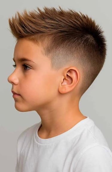 Kid’s cut - Silver Barbers Braybrook