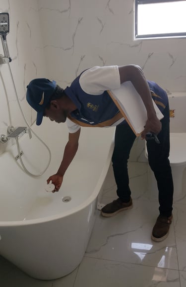 New House Inspection by a Kumusha Heritage Trust Field Agent