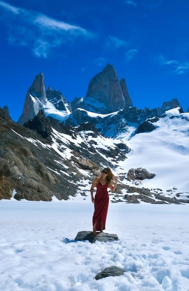 Mount Fitz Roy Summit Hike, Laguna De Los Tres Hike, Argentina Patagonia