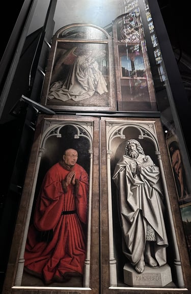 Joos Vijd, Back Panel of Altarpiece ©LS