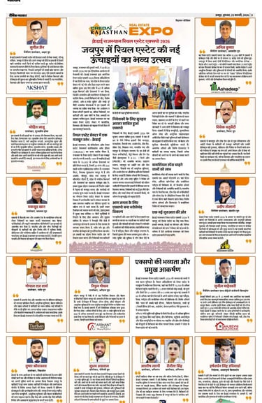 Jaipur Real Estate Expo 2026: A Grand Celebration of New Heights in Property Development