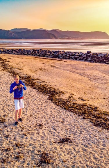 North Shore Beach,  Llandudno