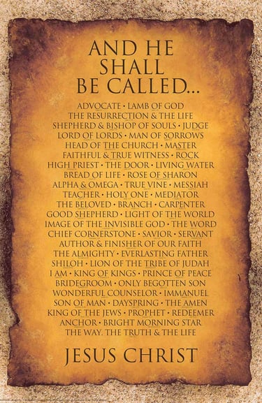 The names of Christ