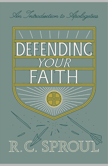 a book cover of defending your faith