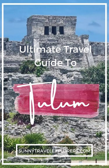 mexico tulum ruins el castillo